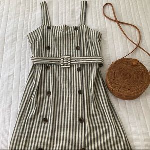 NWOT Primark Striped Maxi Cotton Dress